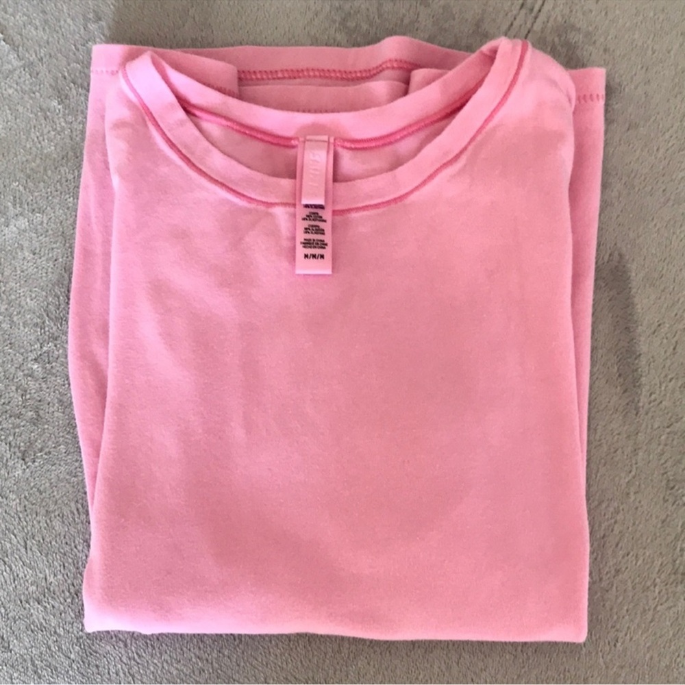 Skims bubble gum pink cotton jersey